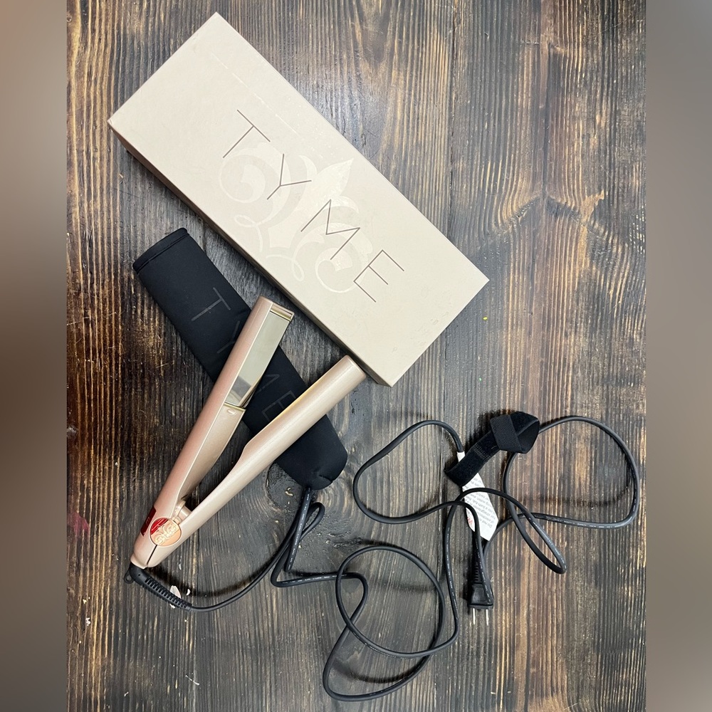 TYME Iron Pro 2-in-1 hair curler and straightener